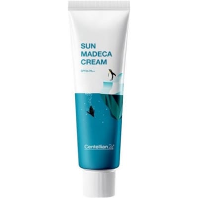 Centellian24 Crème Solaire Madeca SPF35 PA++ 50ml Hydratante Protection UV Soin du Teint Écran Solaire Quotidien