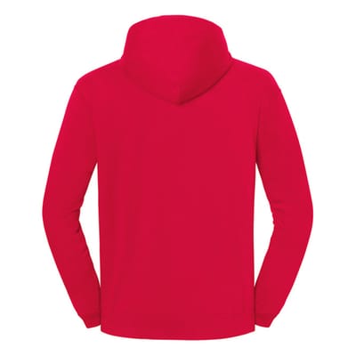 Fruit of the Loom Heren Iconic Premium Sweat Jacket met capuchon (Rood)