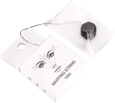 Wenkbrauw Stencil - Wenkbrauw Sjabloon Stencil Set - Microblading Pen - 10 Meter - Professionele Wenkbrauw Mal - Make-up Tool voor Perfecte Wenkbrauwen