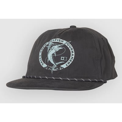 Salty Crew Shootout Snapback Cap zwart