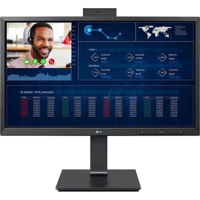 LG 24CQ651N-2P.AEU AIO alles-in-één pc/werkstation Intel Pentium N6005 61 cm (24") 1920 x 1080 pixels alles-in-één thin client 8 GB DDR4-SDRAM 256 GB
