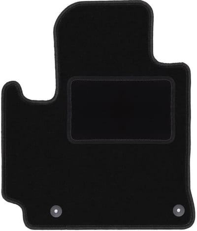 Bestuurdersmat zwart voor: Toyota RAV4 II 2WD 5-deurs (2001-2005)