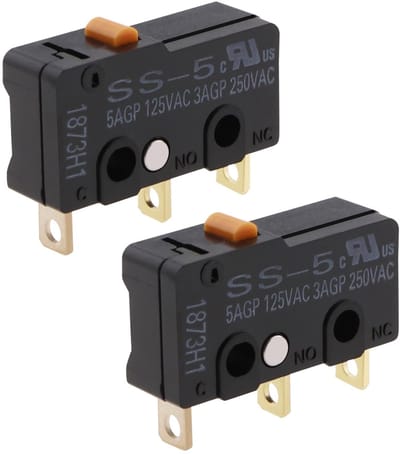 Dailygoody - Zwembad Valve Actuator - Micro Schakelaar Vervanging - Zwart - Compatibel met Pentair - Ideaal voor reparatie - 2 Stuks