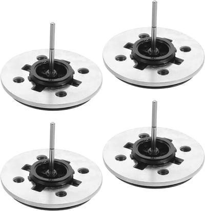 Metalen Cassetteband Accessoire - Tape Recorder Onderdelen - Onderhoud Reparatie - Precisieconstructie Thermische Stabiliteit - 4 stuks - Metaal