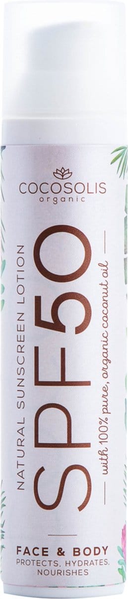 Zonnebrandlotion Natural Face & Body Cocosolis Spf 50 (100 ml)