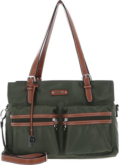 PICARD Schoudertas Handtas Sonja Shopper Pesto Donkergroen