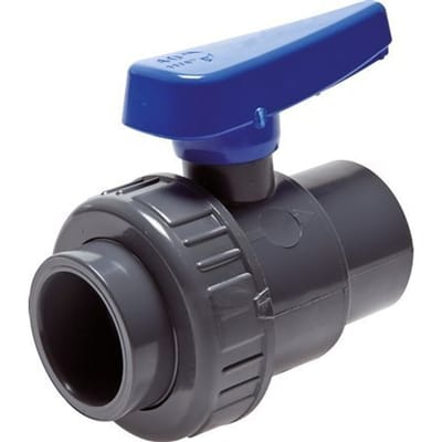 PVC 2-weg Kogelkraan Enkele Wartel 110 mm Sok EPDM