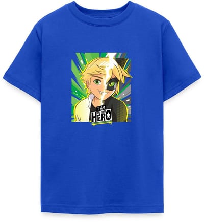 Miraculous I Am My Own Hero Adrien Cat Noir T-Shirt Tiener