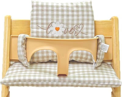 Stoelkussen voor hoge stoelen - antislip - gemaakt van PP-katoen - zacht en comfortabel - geschikt voor Stokke Tripp Trapp kinderstoelen -Stijl 2