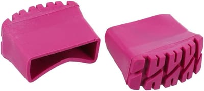 Opvouwbare Laddervoeten - Ladderkussens Beschermers - Vloer Beschermen - Antislip Rubber - 7 x 5.2 x 3.5 cm - Rooskleurig