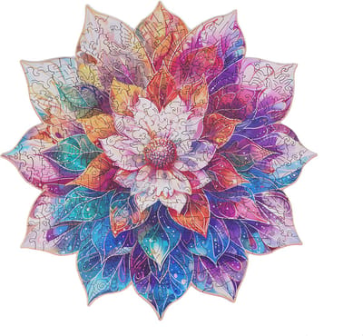 Robotime Mystic Mandala Flower Puzzel - TA001 - Rowood Puzzle Paradise - Puzzelen - Hobby - Cadeautip