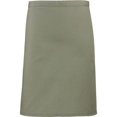 Premier Dames/Dames Mid-Length Apron (Pakket van 2) (Salie)