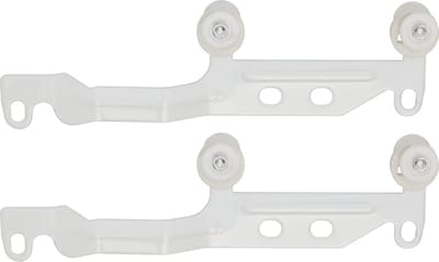 Intensions overschuifrunner gordijnrail plus - wit - 2 stuks