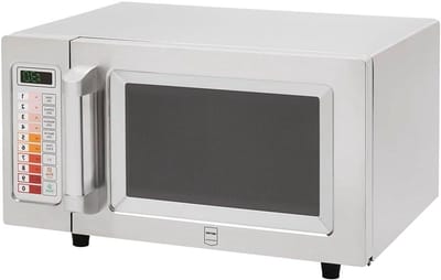 Professionele Magnetron - Commerciële Magnetron - Snel Garen - Roestvrijstalen Interieur - 25 Liter - Zilver