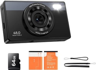 Fotocamera - Fototoestel - Zwart