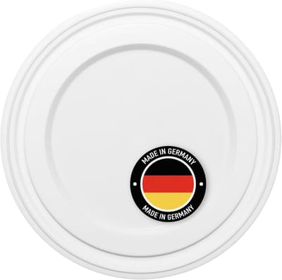 Blikdeksel Wit - Kunststof Deksel - Blikjes Sluiten - Vaatwasmachinebestendig - 84 mm - Wit