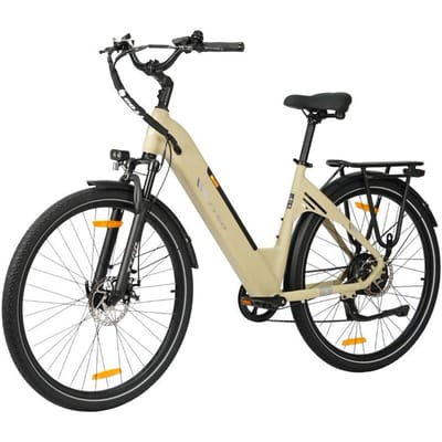 TTGO C3 SE Vélo Électrique Adulte - Moteur Sans Balais Haute Efficacité 250W Batterie 36V 18Ah Idéal pour les Trajets Urbains & les Balades de Loisir jaune
