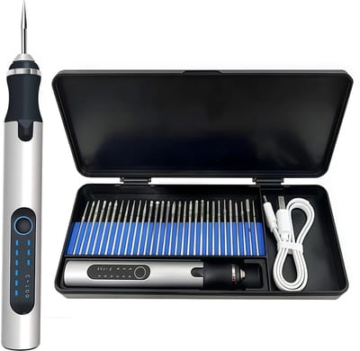 Graveerpen - Graveermachine - Elektrische graveerpen - Graveerset -Dremel - Draadloze graveerpen - Draadloze graveerpenset - DIY - USB-oplaadbare pen - Voor metaal - Voor hout - Voor glas - Voor kunststof - Beginnersvriendelijk - Cadeau