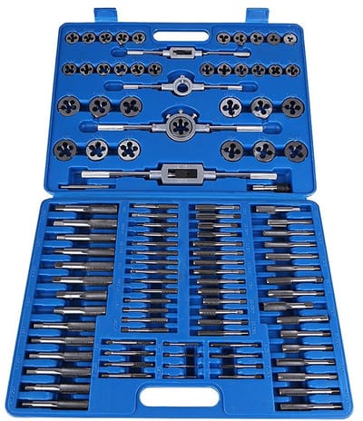 Complete Set van 110 Stuks M2-M18 Schroefmoer en Tapset, Robuuste Handgereedschappen voor Draad Snijden en Tappen
