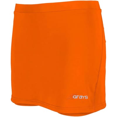 Grays hockeykleding Apex Skort Jnr Fluo Oranje - maat 128