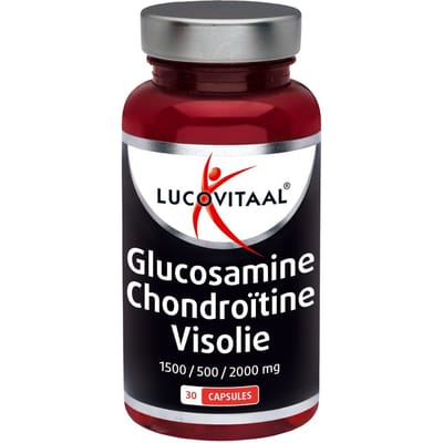 Lucovitaal glucosamine /chon visolie - 30 capsules - Voedingssupplement