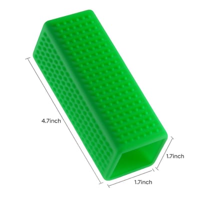 CRIJNS - Dierenhaar Blok - Mattenlijnentrekker - 45x45x120mm - Green