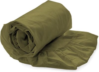 HNL Royal Cotton hoeslaken Burnt Olive Lits-jumeaux (160x200 cm)