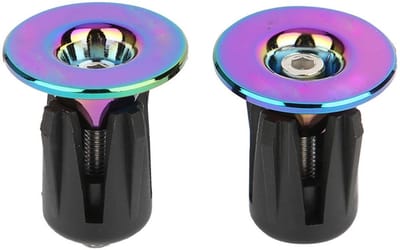 Dailygoods- Eindstoppen Premium Aluminium - Stuurdoppen - Fietsstuurgrepen - Lichtgewicht - Duurzaam - Geschikt voor 22-24 mm Stuur