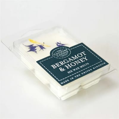 THE COUNTRY CANDLE - Waxmelts - Bergamot & Honey - 6 stuks