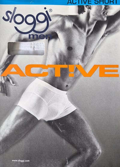 Onderbroek short Sloggi active-Wit-4