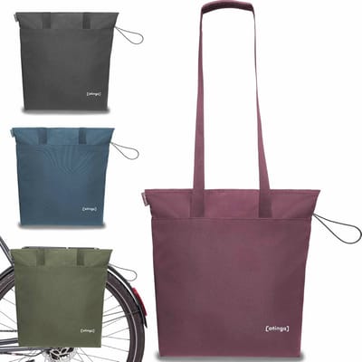 Opvouwbare Fietstas voor Dames - 14 Liter Ruimte - Lichtgewicht en Waterafstotend
