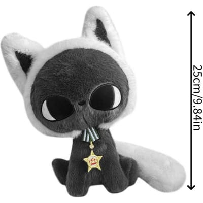 25cm 35cm Maanlicht Kat Pluche Elegante Zwarte Kat Knuffel met Sterrennacht Kawaii Hemels Cadeau voor Meisjes Witchcore
