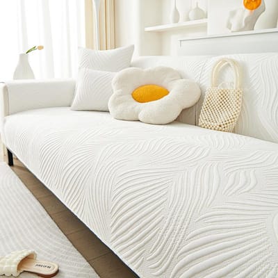 Universele bankhoes Handdoek Chenille Stof Effen Kleur Woonkamerbankkussen Antislip bankkussen Armleuning Rugleuninghoes 50x70cm 1pcs