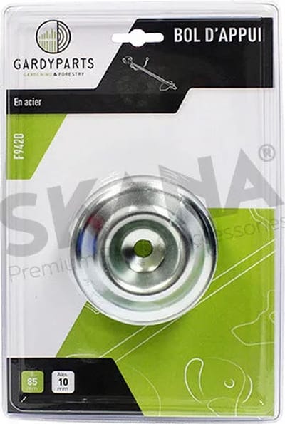 GardyParts Metalen onderschotel: 85 mm, asgat 10 mm