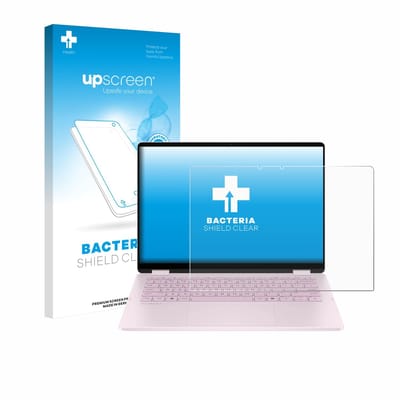 upscreen - Screenprotector voor HP OmniBook 5 Flip 14 14-fp0153ng - Folie Beschermfolie transparant antibacterieel