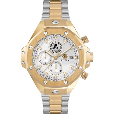 Philipp Plein Plein Chrono Royal PWLFA0525 Horloge - Staal - Multi - Ø 46 mm