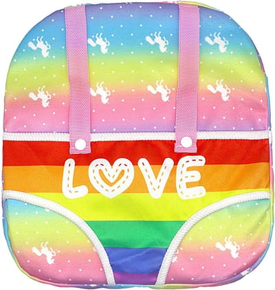 Poppendrager Speelgoed - Draagzak Kinderen - Fantasierijk Spelen - Verstelbare Banden - 26 x 28 cm