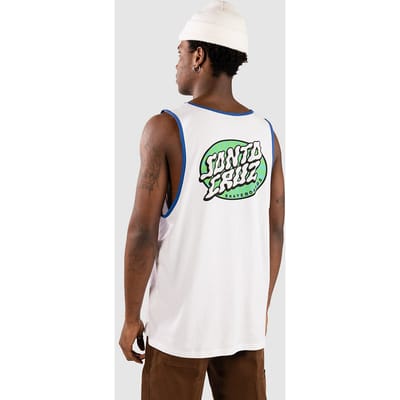 Santa Cruz Vertigo Dot Tanktop wit