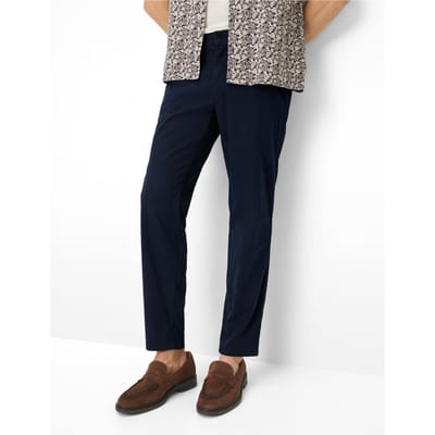 Brax Heren Chino  Style PHIL NAVY, donkerblauw, maat 30/32