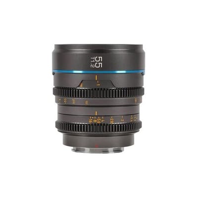 Sirui Night Walker 55mm T1.2 S35 Cine-objectief  L-mount Metaal grijs
