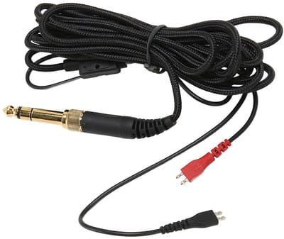 Dailygoods- Hoofdtelefoon Kabel 9.8 Ft - Vervangende Kabel - 3.5Mm/6.5Mm Pluggen - Geweven Draad - Lichtgewicht - HD Geluidstransmissie - Headphone Cord