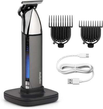 Baardtrimmer Mannen - Gezichtshaar Trimmer - Stijlvol Baard Zicht - Japans Staal Snel Opladen