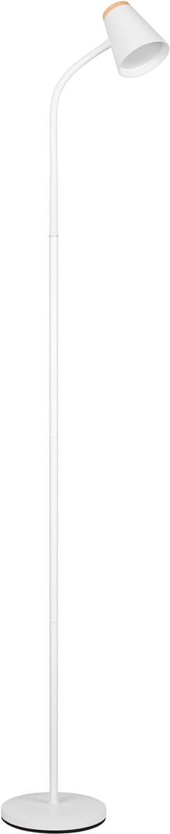 REALITY PONGO - Vloerlamp - Wit - incl. 1x SMD 4,5 W - Flexibel - LED-printplaat met hoog voltage - Niet dimbaar