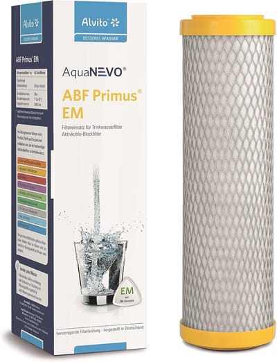 Waterfilter Met Actieve Kool-En Keramiek Voor Frisse Smaak