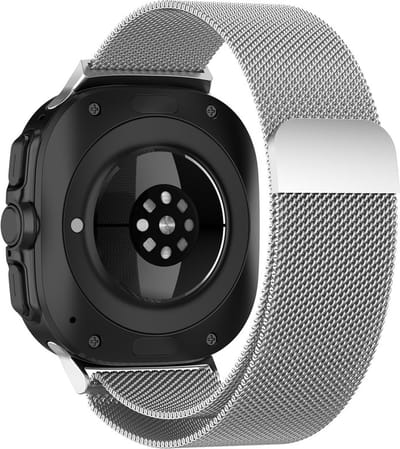 Milanees bandje - geschikt voor Samsung Galaxy Watch Ultra (47mm) / Ultra 2025 (47mm) - zilver