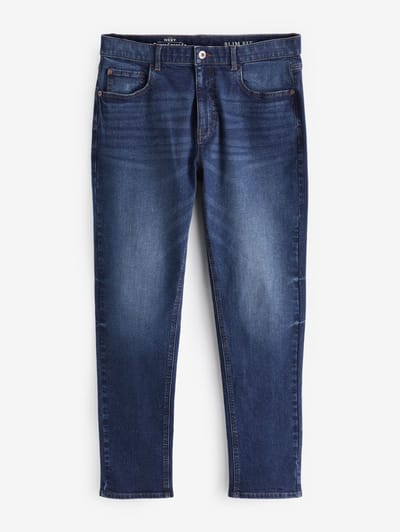 Next - Heren - Musthave stretchjeans - Blauw