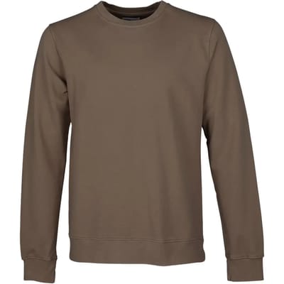 Sweatshirt ronde hals Colorful Standard Classic Organic cedar brown