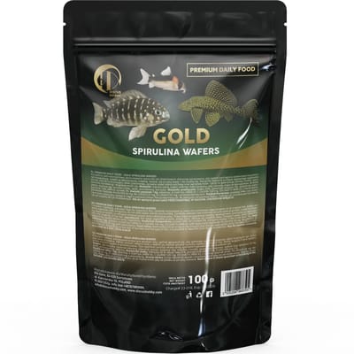 Premium Daily Food - Gold Spirulina Wafers 200 gram