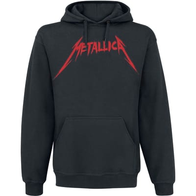 Metallica Trui met capuchon - Skull Screaming Red 72 Seasons - S tot XXL - voor Mannen - zwart