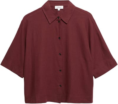 s.Oliver  Blouses Burgundy Taglia: 40 | Magliette intime Outlet | Donna | Marrone
